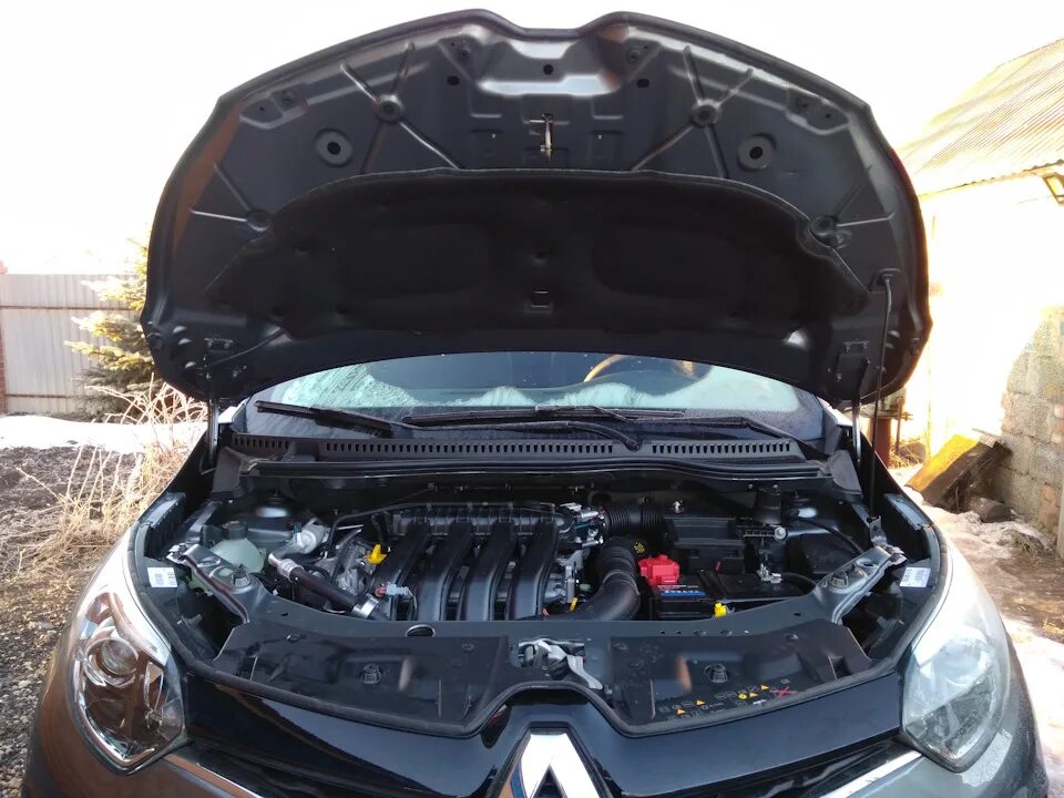 Капот рено каптур фото Уплотнители под капот - Renault Kaptur (2016), 2 л, 2017 года аксессуары DRIVE2