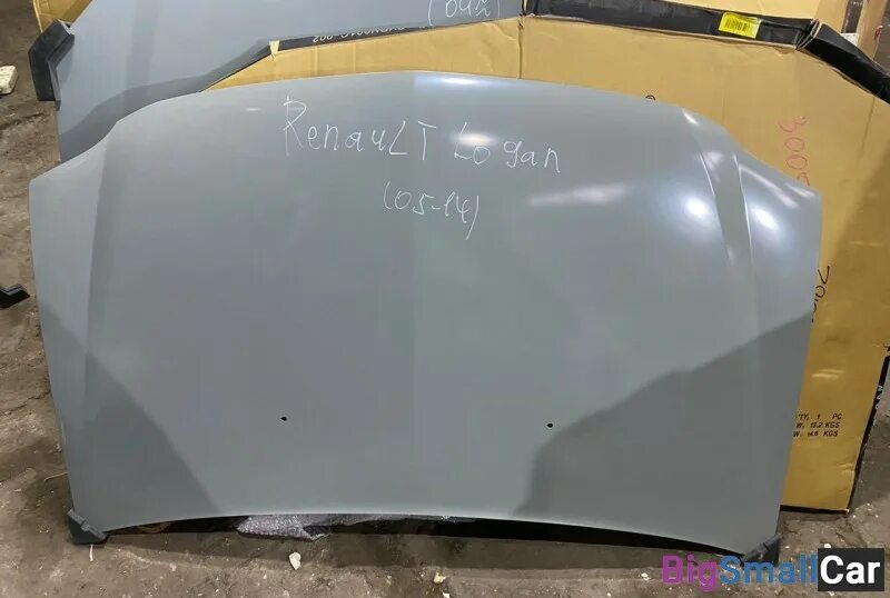 Капот рено логан 2 фото Капот Рено Логан Renault Logan купить в Краснодаре Детали кузова "Такуми" BigSma