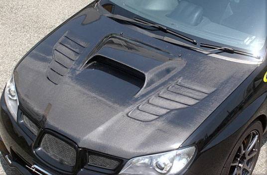 Капот тюнинг фото Subaru WRX Chargespeed New Eye Type-2 Vented Hood - CS975HCV2