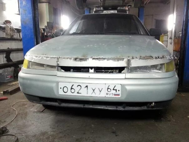 Капот ваз 2112 фото bad boy часть1 - Lada 21101, 2000 года стайлинг DRIVE2
