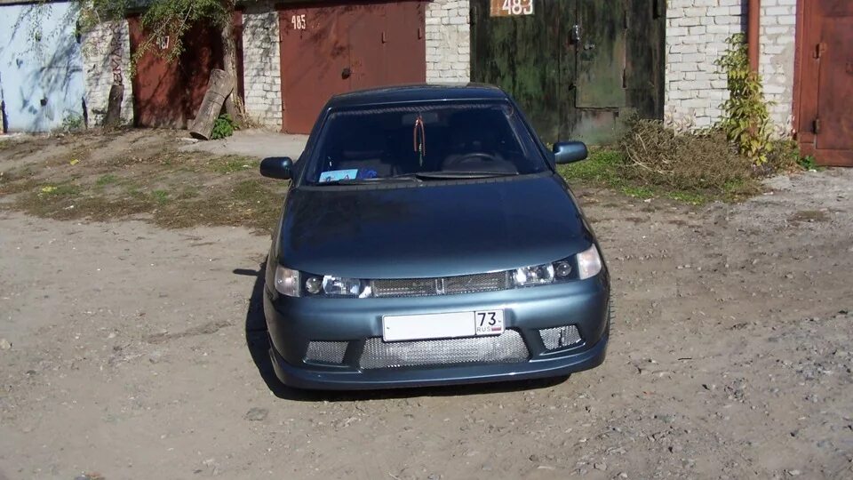 Капот ваз 2112 тюнинг купить Lada 2110 1.5 бензиновый 2000 16v turbo на DRIVE2