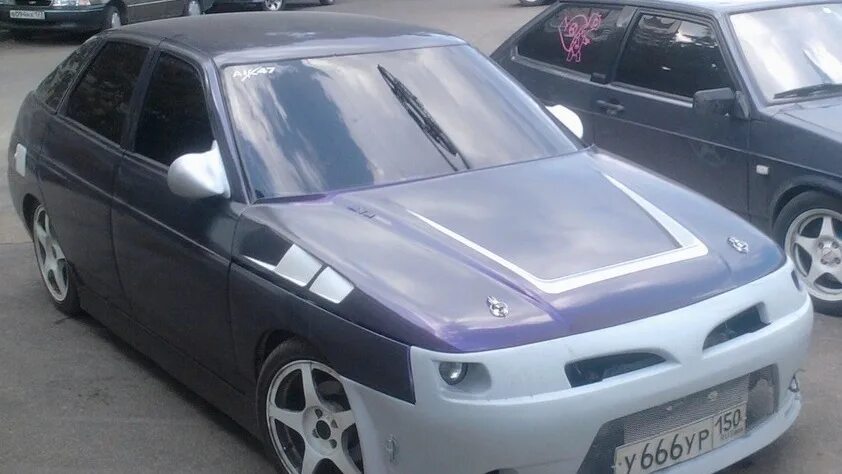 Капот ваз 2112 тюнинг купить Lada 2112 1.5 бензиновый 2004 ТОЖЕ ┴ ═ ╦ ДюжинA ╦ ═ ┴ ТУРБО на DRIVE2
