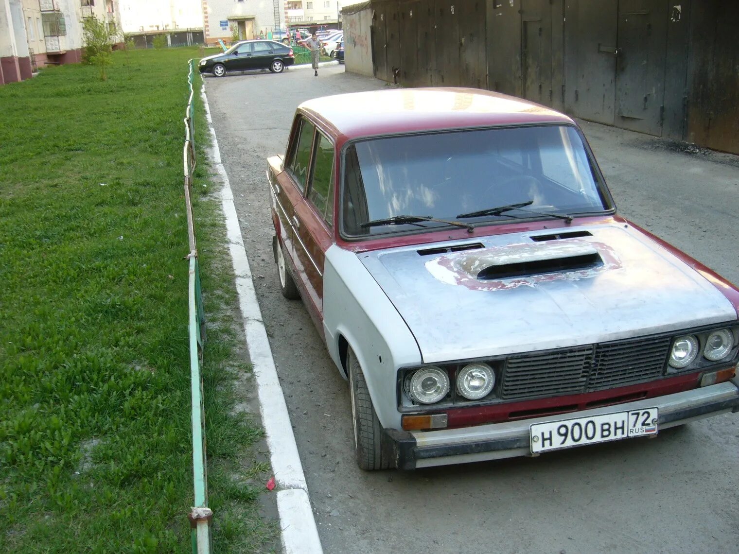 Капоты ваз 2106 тюнинг капот в стили subaru - Lada 2106, 1,8 л, 1997 года аксессуары DRIVE2
