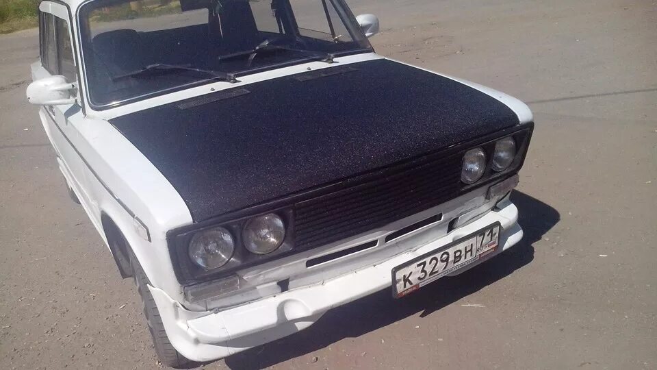 Капоты ваз 2106 тюнинг Плёнка на капот - Lada 2106, 1,6 л, 2000 года стайлинг DRIVE2
