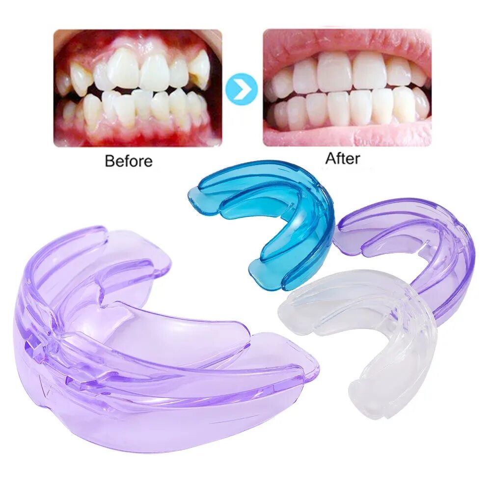 Каппа для зубов фото 1Pcs Soft Orthodontic Braces Teeth Retainers Boxing Tooth Protector Dental Mouth