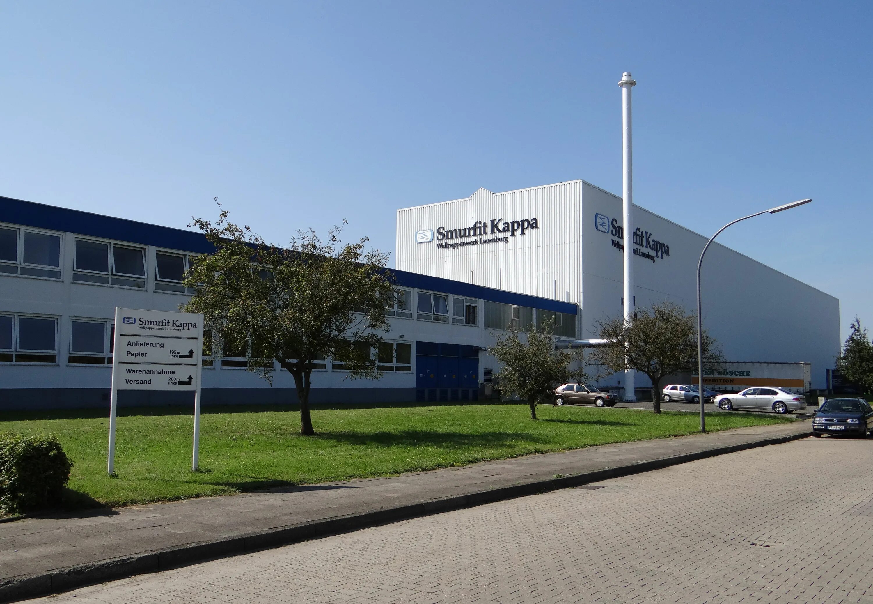 Каппа рус промышленная ул 9 фото Файл:Smurfit Kappa Lauenburg, Germany.jpg - Википедия