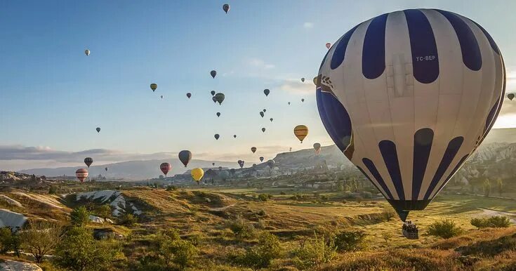 Каппадокия полет на воздушном фото www.hereketravel.com Travel