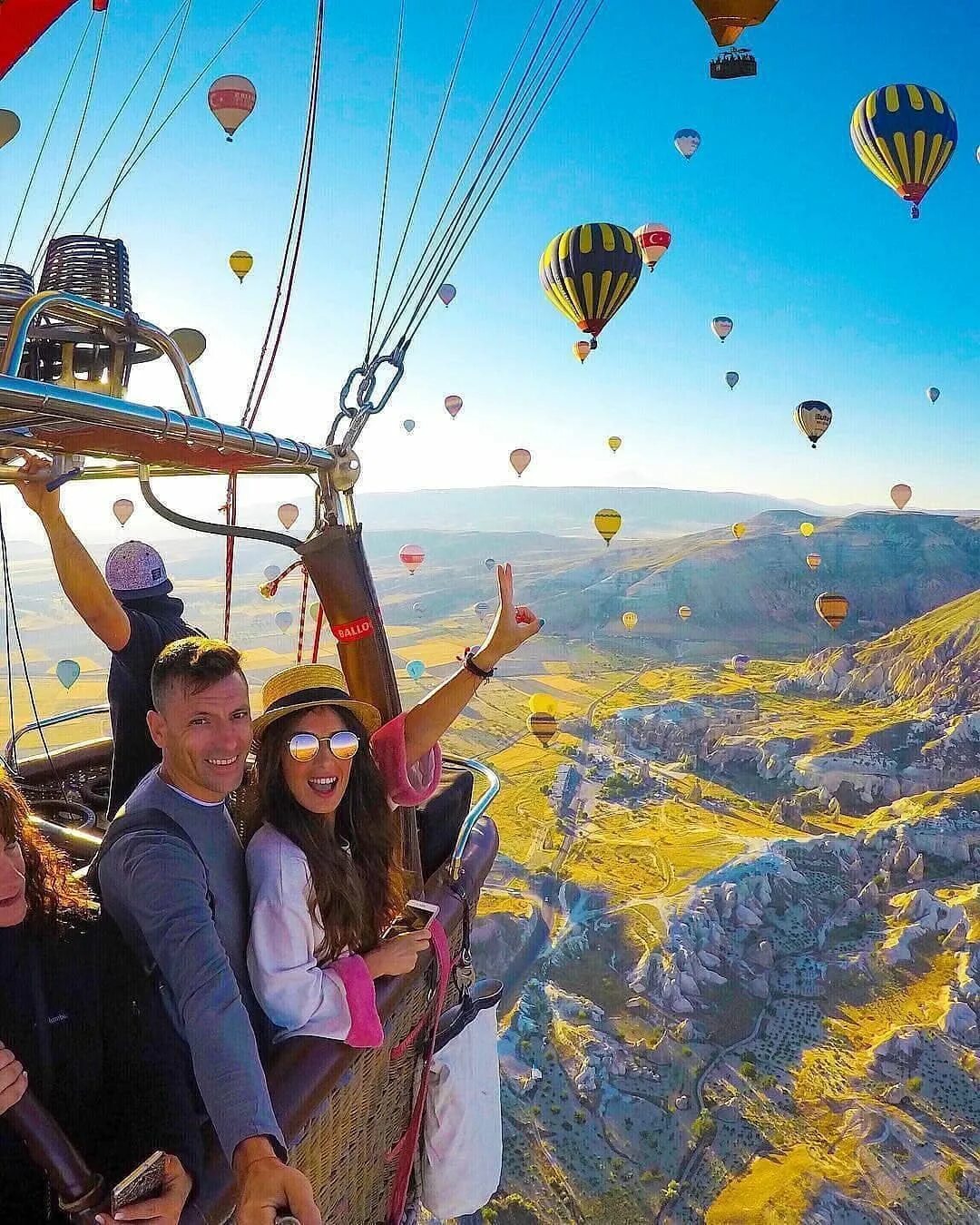 Каппадокия полет на воздушном шаре фото Seis destinos únicos en el mundo para pasear en globo aerostático - Me Hace feli