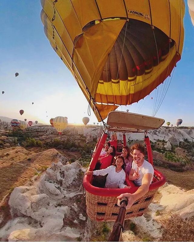 Каппадокия полет на воздушном шаре фото #goodmorning #günaydın . Hello from #Cappadocia wish you have a wonderful #weeke