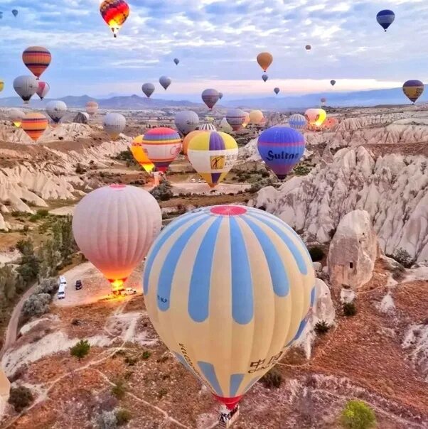 Каппадокия турция шары фото The Morning Beauty of Cappadocia 2022 Наша планета взгляд из Турции VK