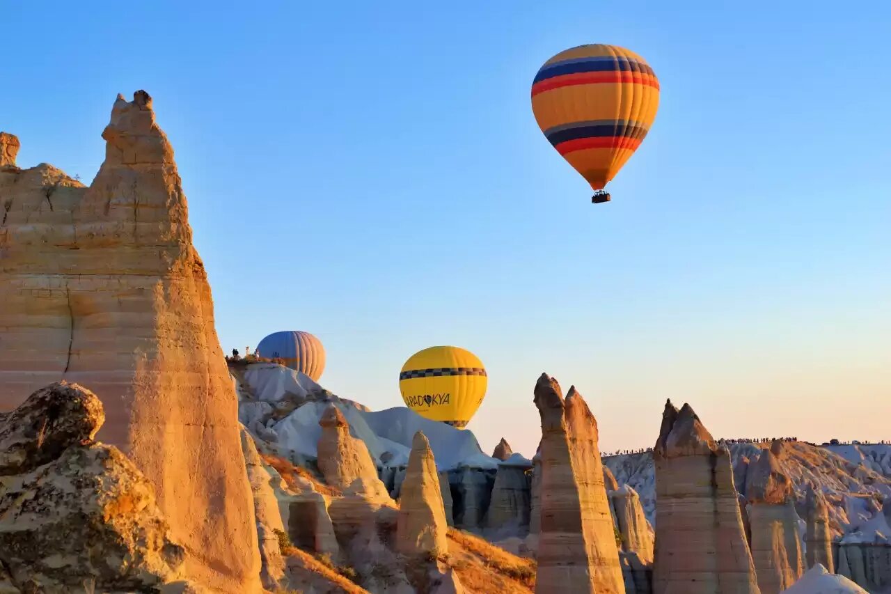 Каппадокия турция воздушные фото Kapadokya Balloon Tour: Soar the Skies Above the Fairy Chimneys Caria Holidays