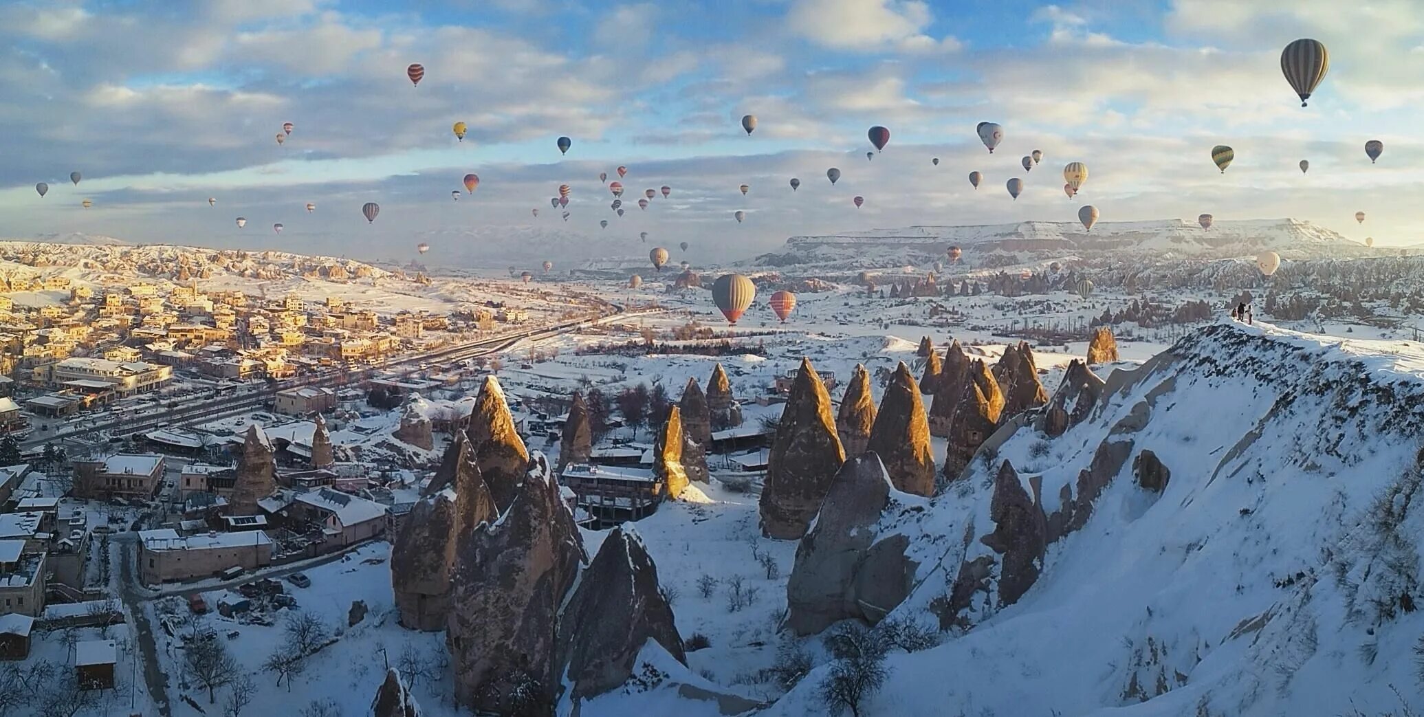 Каппадокия в декабре фото турция цена 2024 Just came back from Cappadocia Turkey. A true winter wonderland when covered in 