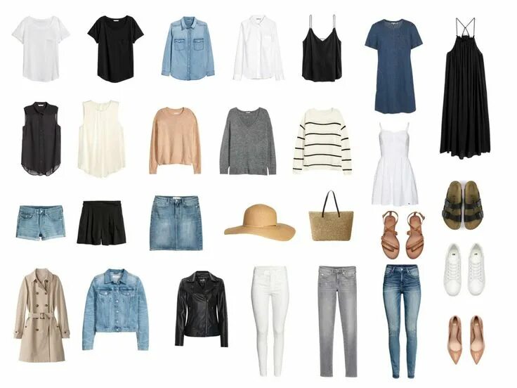 Капсула одежды фото Create Your Perfect Capsule Wardrobe: A Step-By-Step Guide 7/17 tuesday в 2019 г
