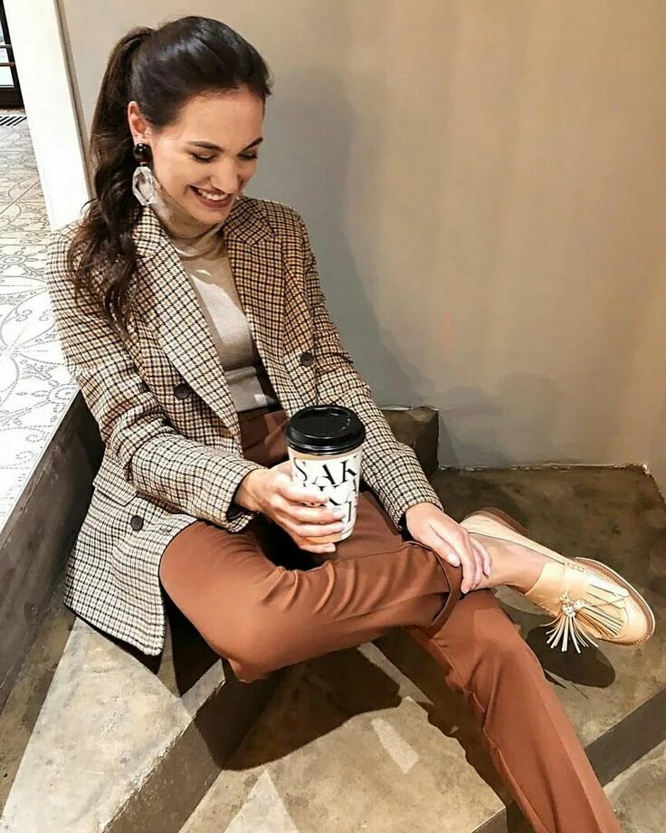 Капсула в стиле олд мани женская #Casual #style #fashion Модные образы, Стиль одежды, Стильные рабочие наряды
