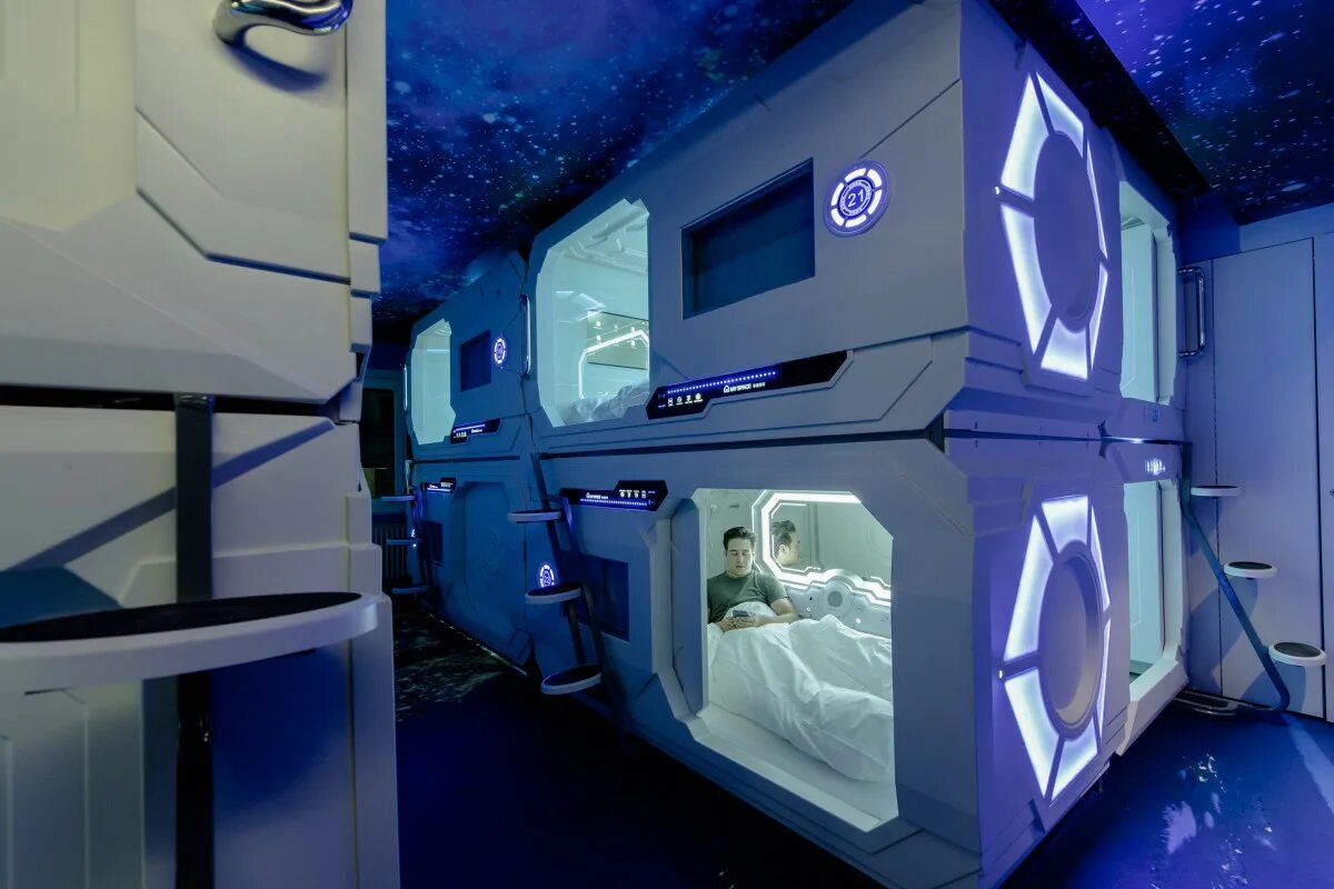 Капсульные отели москва фото Capsule Hotel Lucerne - The Hostel Group