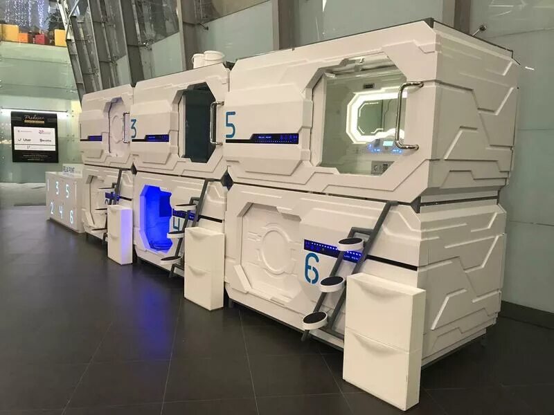 Капсульный отель в аэропорту фото Домодедово капсульный