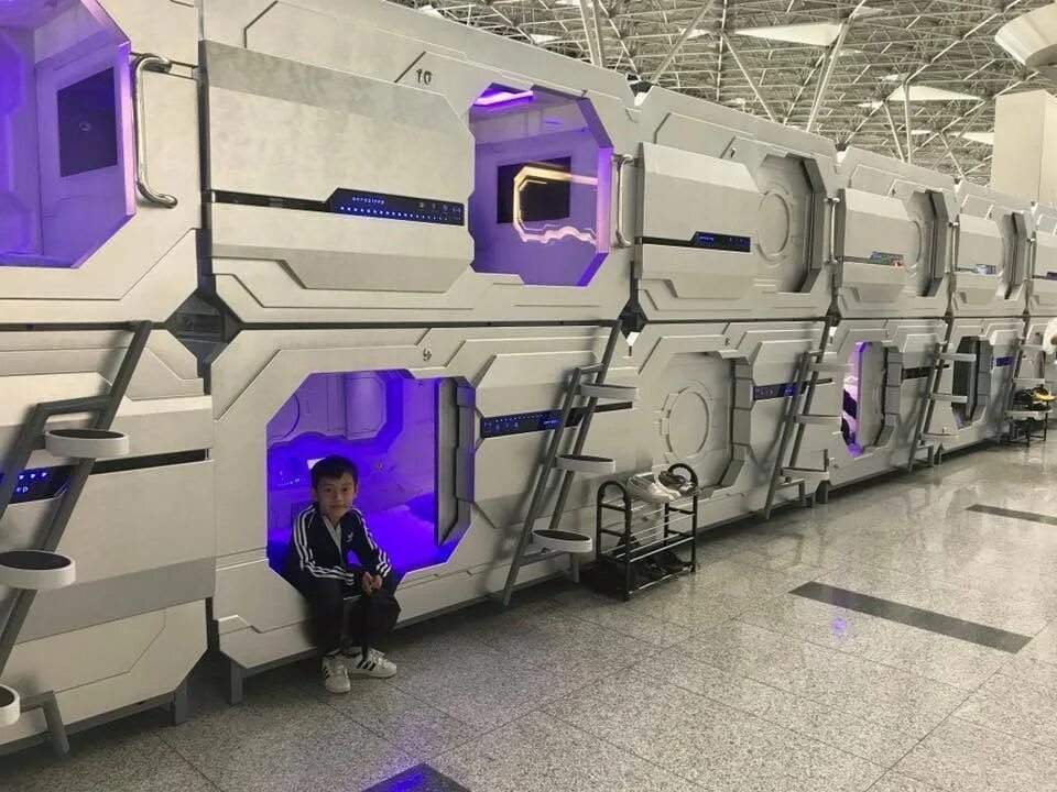 Капсульный отель в аэропорту фото Во Внуково появился капсульный отель / Россия : Аэропорты / Travel.ru