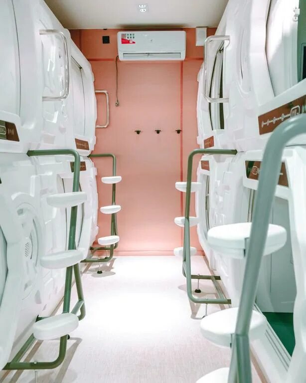 Капсульный отель владивосток фото Makura Capsule Hotel Капсульный отель 3*, Россия, Владивосток - "Проживание в ка