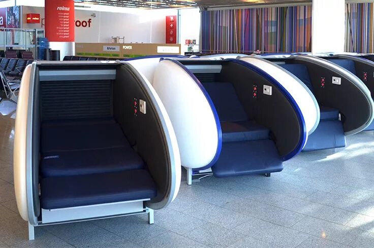 Капсулы для сна в аэропорту фото Helsinki Airport GoSleep Pods Nap pod, Sleeping pods, Airport sleeping pods