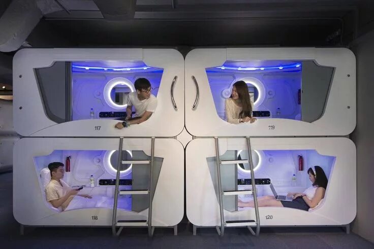Капсулы для сна в аэропорту фото 8 high-tech pod hotels that will change the way you travel Pod hotels, Capsule h
