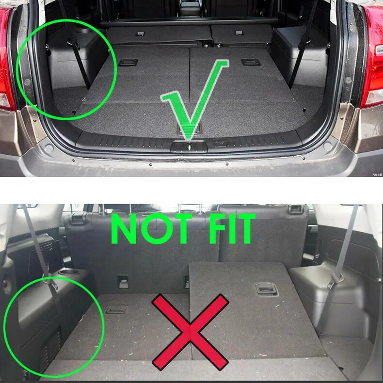 Каптива багажник фото Floor Mat Tray Rear Trunk Protector Chevrolet 7 7-seater Vw - AliExpress