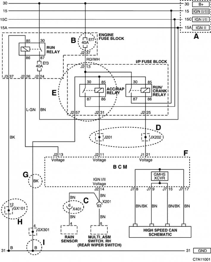 Каптива электросхемы How to read an electrical diagram (Chevrolet Captiva 1 2006-2018: Electrical equ