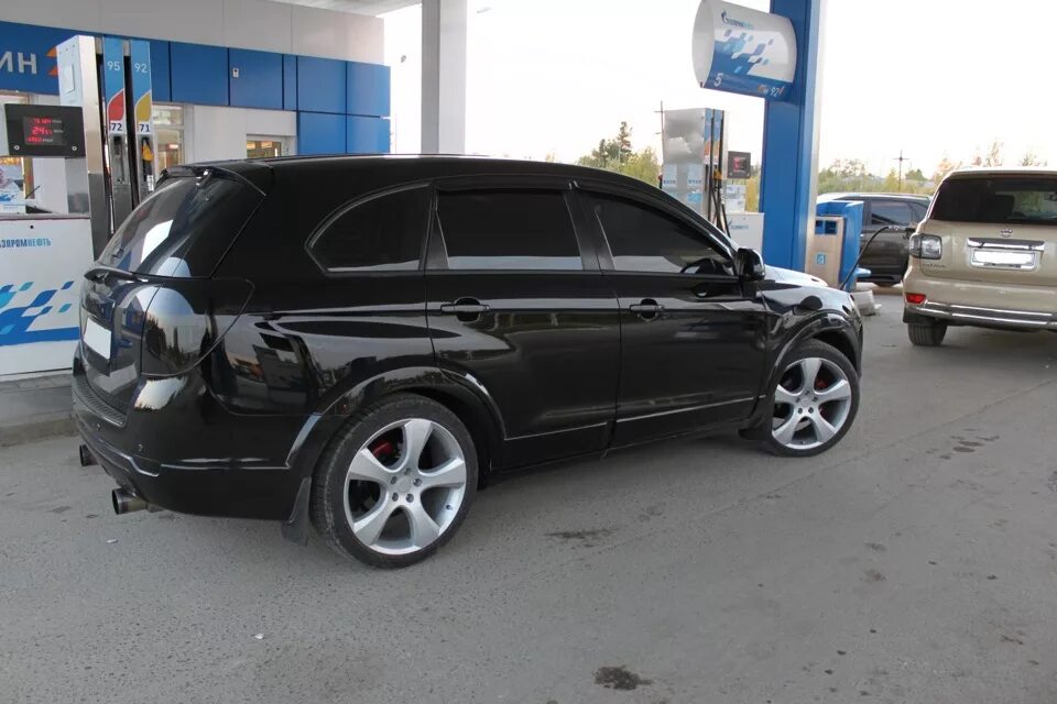 Каптива шевроле тюнинг купить Первые фото после полировки и Eibach -30мм ! - Chevrolet Captiva (1G), 3,2 л, 20