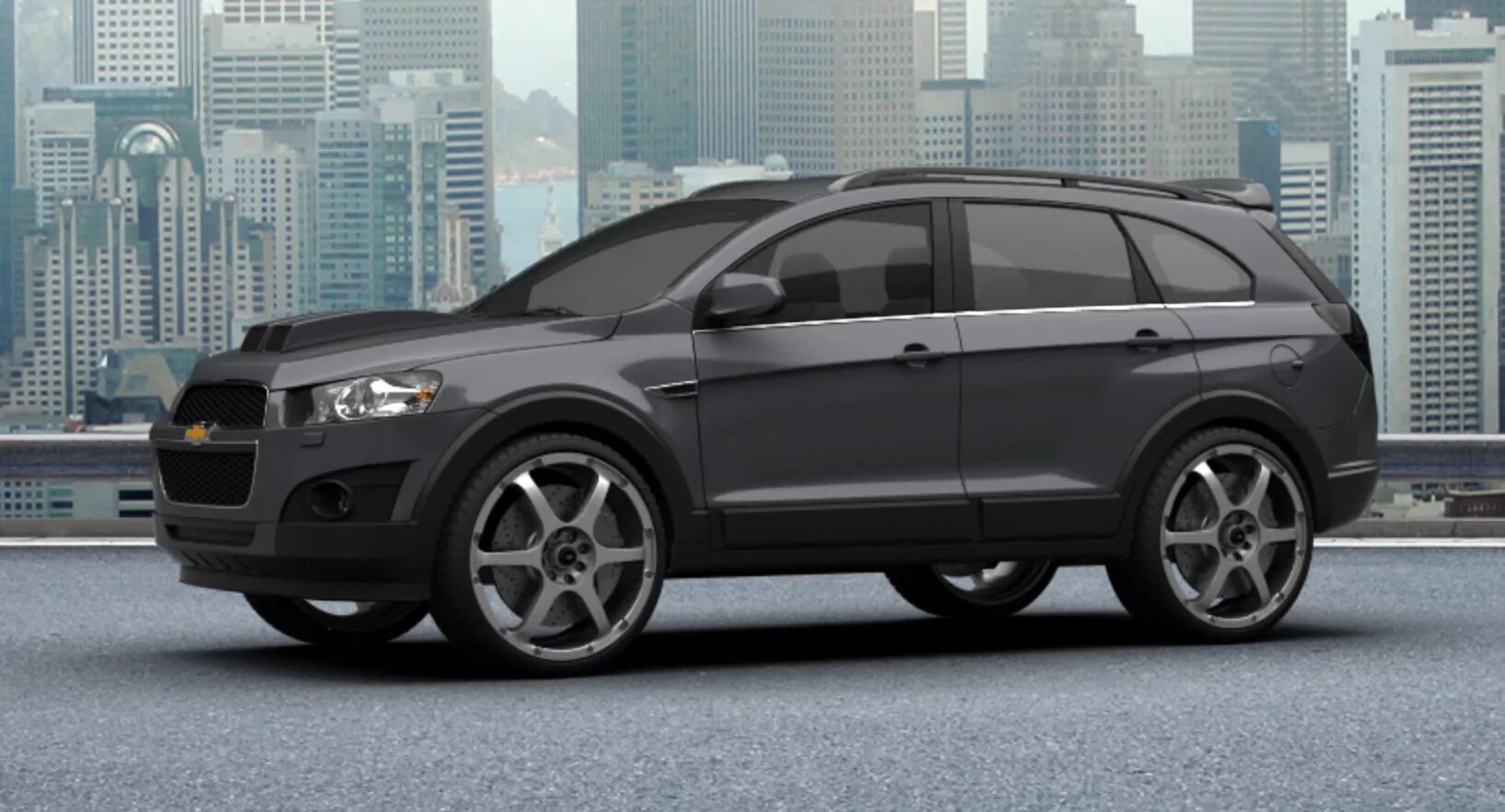 Каптива шевроле тюнинг купить 3D примерка дисков и всякой дичи - Chevrolet Captiva (1G), 2,4 л, 2015 года друг