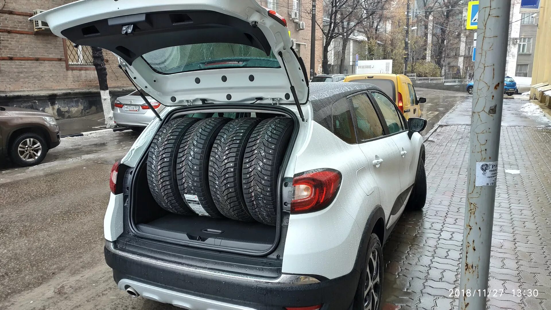 Каптур фото багажника Немного о вместимости багажника. - Renault Kaptur (2016), 2 л, 2018 года просто 