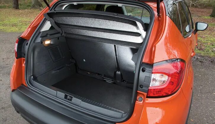 Каптур фото багажника Renault Captur - Practical Caravan