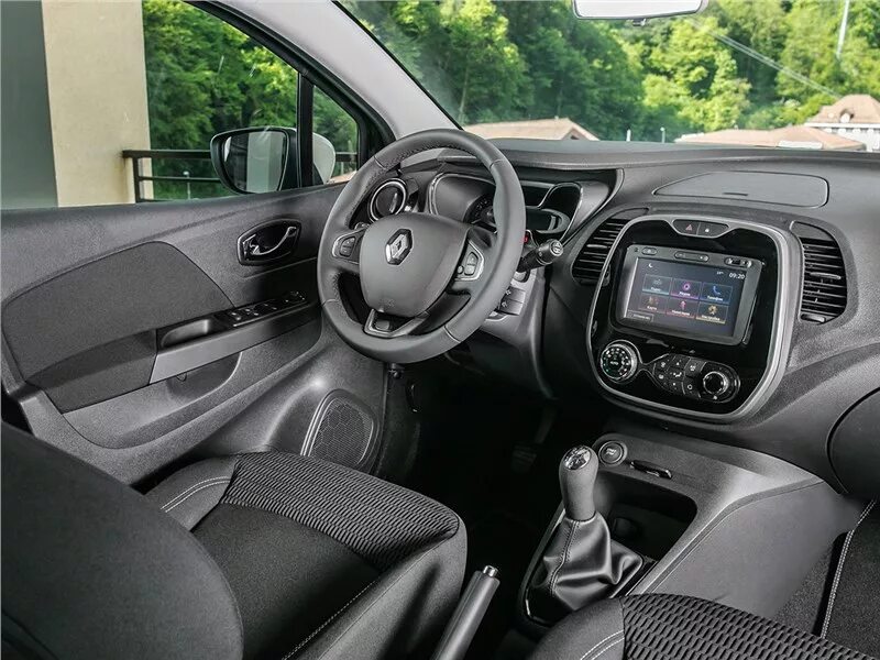 Каптур фото салона внутри Фото Renault Kaptur (2016 - 2019) поколение I - Renault Kaptur 2016 переключател
