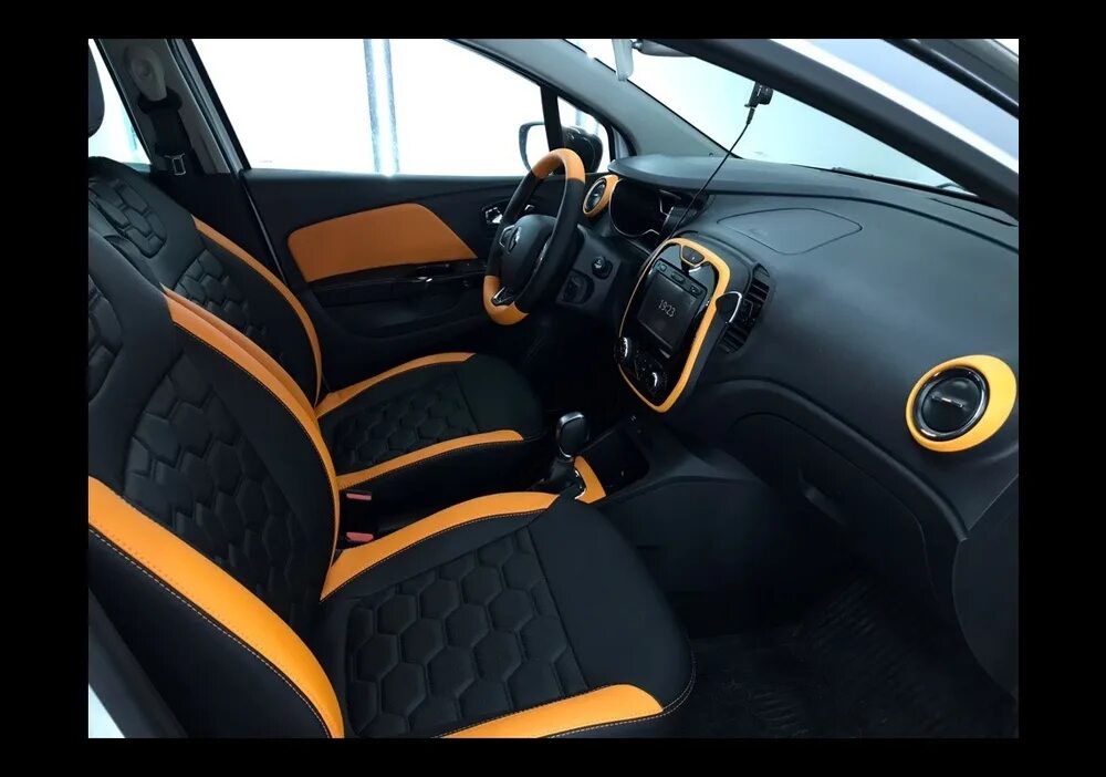 Каптур тюнинг салона Перетяжка салона Renault Logan