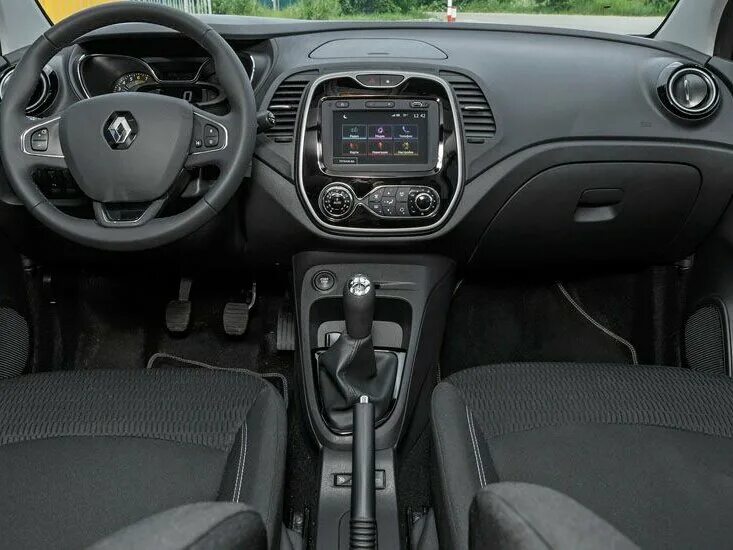 Каптур внутри фото Купить б/у Renault Kaptur I 1.6 CVT (114 л.с.) бензин вариатор в Усмани: белый Р