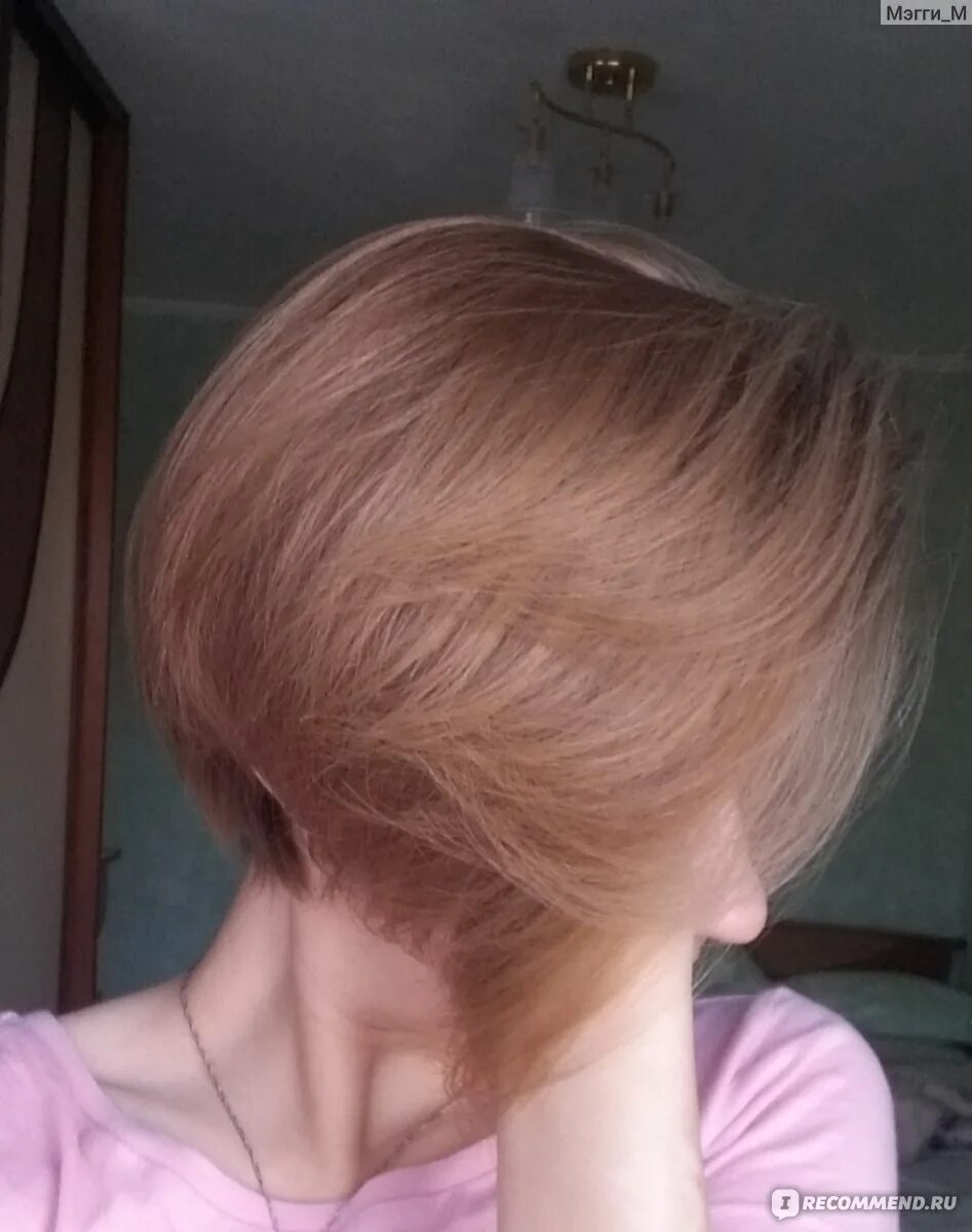 Капус 8.23 фото до и после Крем-краска для волос Kapous Magic Keratin с кератином - "Kapous 7.11 прощаемся 