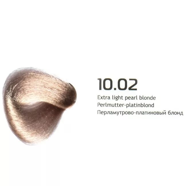 Капус блонды краски фото NA 10.02 перламутрово- платиновый блонд крем-краска для волос с кератином "Non. 