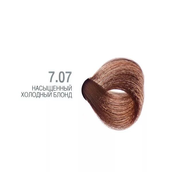 Капус краска 7.8 фото 7.07 насыщенный холодный блонд 100мл Professional Coloring Крем-краска для. Сред
