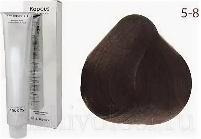 Капус шоколад фото Kapous Professional 5-8 - VashiVolosi