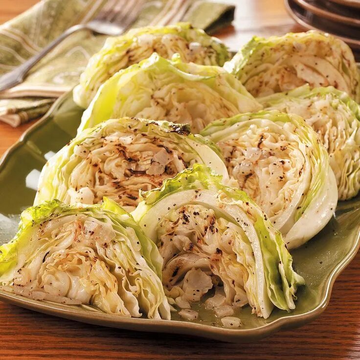 Капуста белокочанная рецепты фото Grilled Cabbage Recipe Grilled cabbage, Cabbage recipes, Recipes