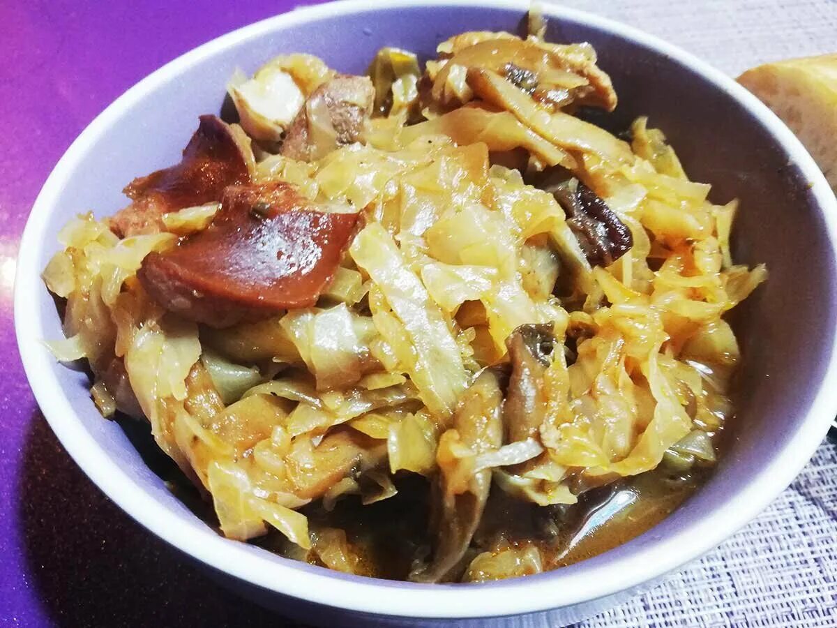 Капуста бигус рецепт с фото Бигус с мясом, капустой и грибами. Домашний рецепт Ням Нямыч Дзен