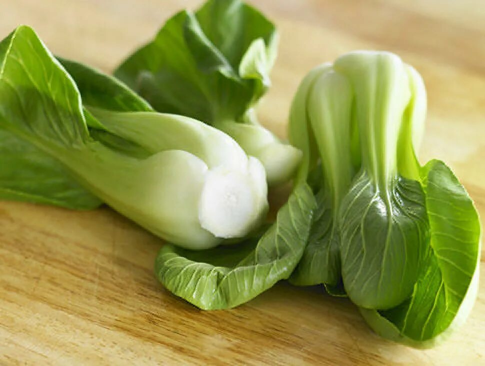 Капуста бок чой фото Bok Choy (Pak Choï) braisé