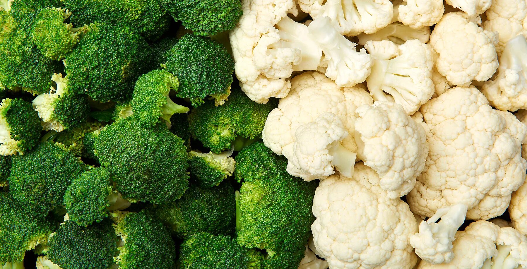 Капуста брокколи белая фото KC-broccoli-cauliflower - CliQQ Studios