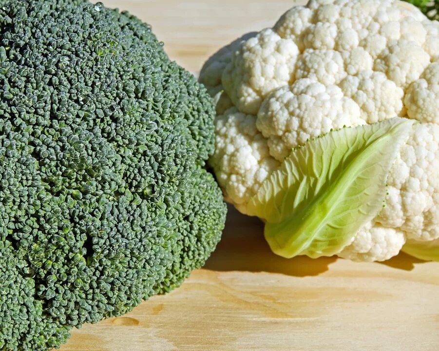 Капуста брокколи фото Cauliflower/Broccoli Prepack - Loerie Veg