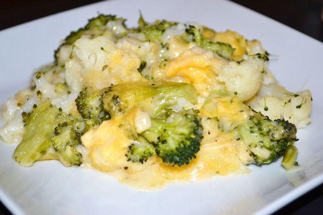 Капуста брокколи фото рецепты I Ate New York City: Cheesy Baked Broccoli and Cauliflower Cauliflower steaks re