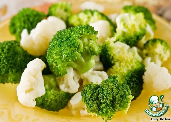 Капуста брокколи фото рецепты Гратен из брокколи и цветной капусты