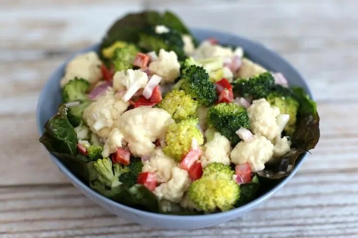 Капуста брокколи фото рецепты салаты Make This Cool Cauliflower and Broccoli Salad With Mayonnaise Dressing Recipe Sa