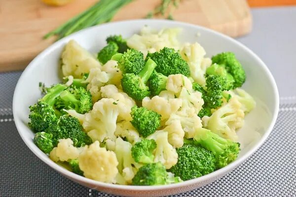 Капуста брокколи приготовление фото Cauliflower and Broccoli with Fresh Herb Butter - Salu Salo Recipes