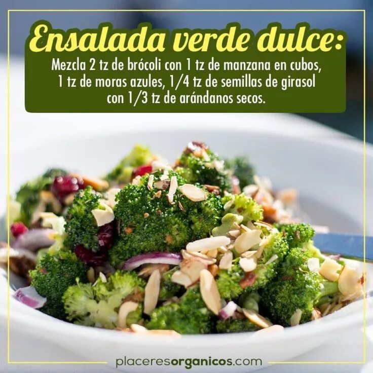 Капуста брокколи салаты с фото Salad mix by Claudia Salazar on Cooking, en español. Food, Broccoli