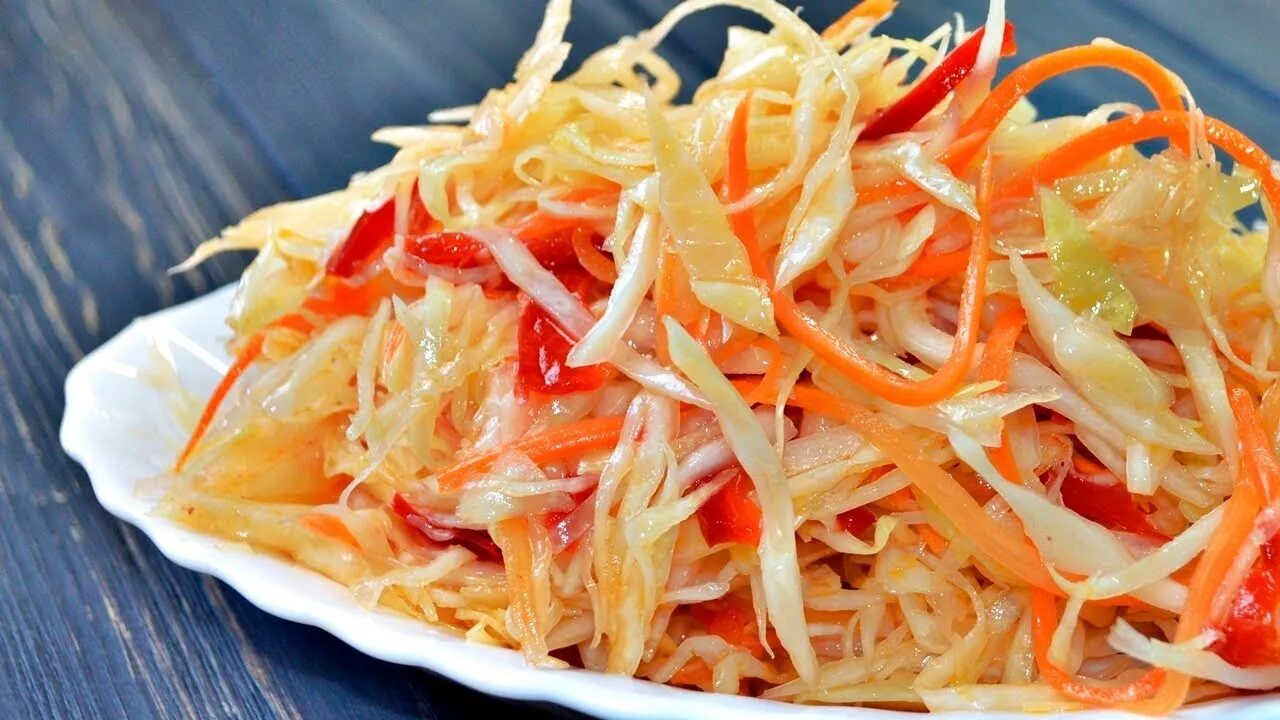 Капуста быстрого приготовления рецепт с фото Маринованная капуста ПРОВАНСАЛЬ по-быстрому (проверенный рецепт) - YouTube