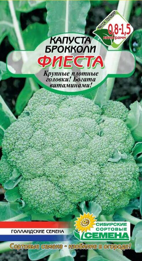 Капуста фиеста описание сорта фото отзывы Сибирские Сортовые Семена / Фиеста брокколи капуста 10 шт Р (ссс) Семена капусты