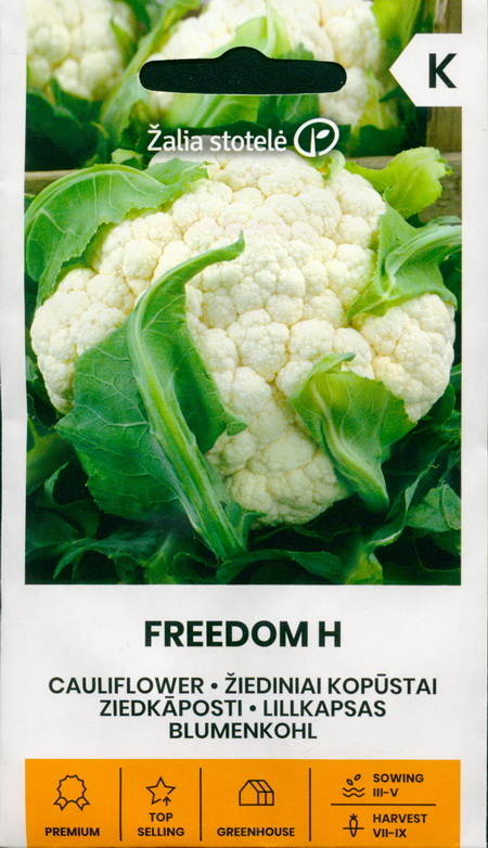 Капуста фридом фото Капуста цветная Freedom F1 : семена цветной капусты : купить в интернете